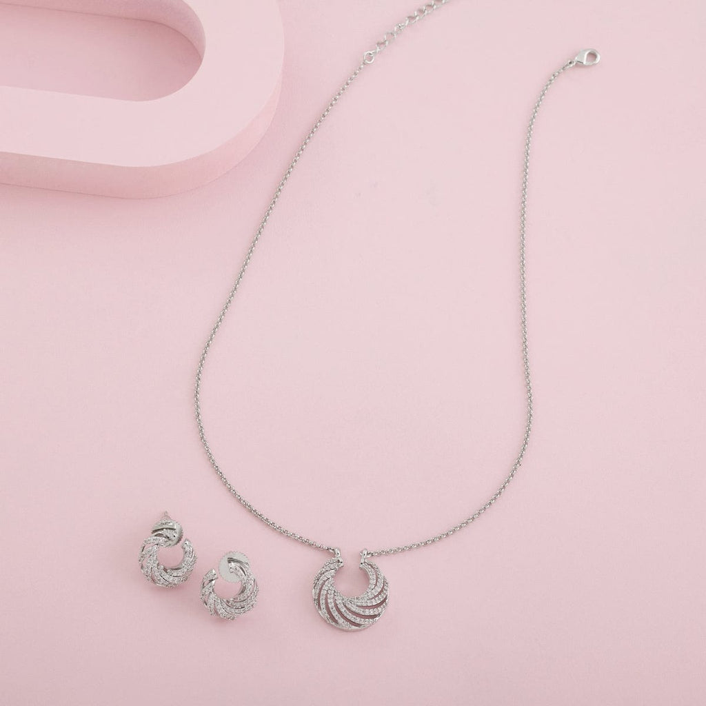 Trendy Zircon Necklace Trendy Necklace 190989