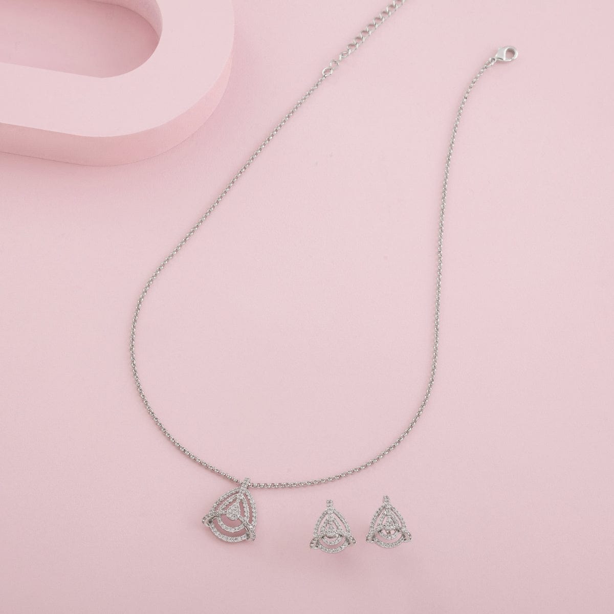 Trendy Zircon Necklace Trendy Necklace 191875