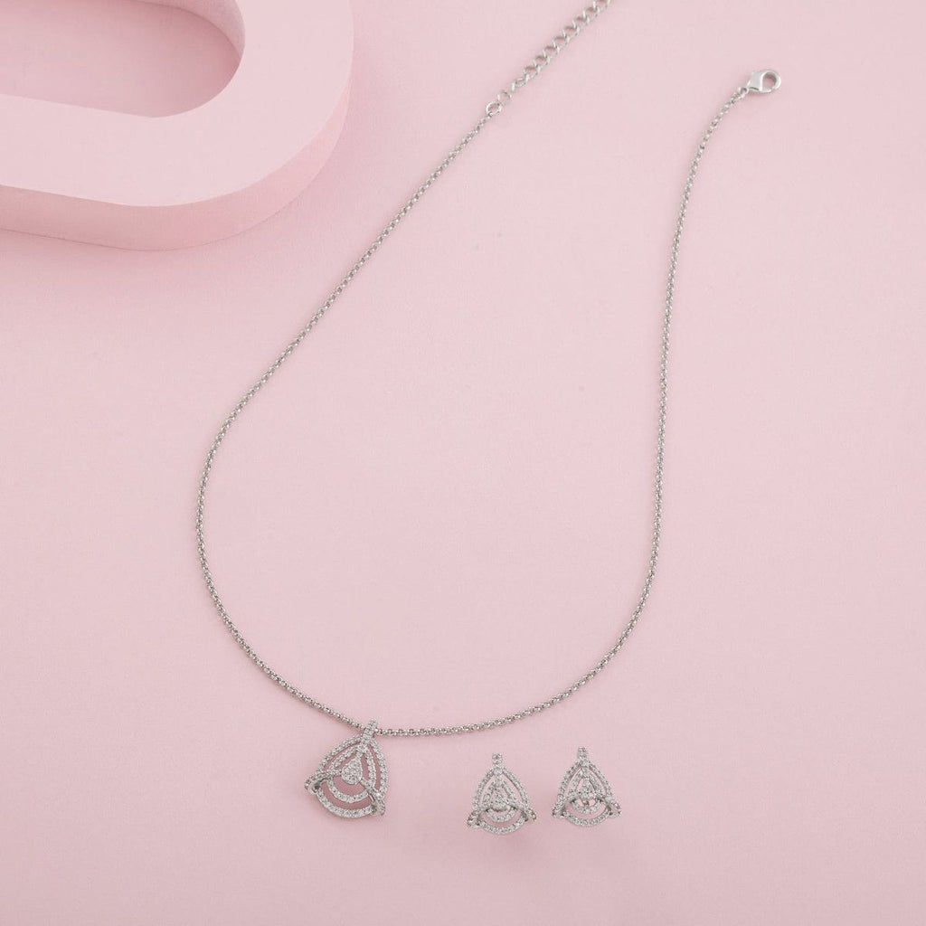 Trendy Zircon Necklace Trendy Necklace 191875