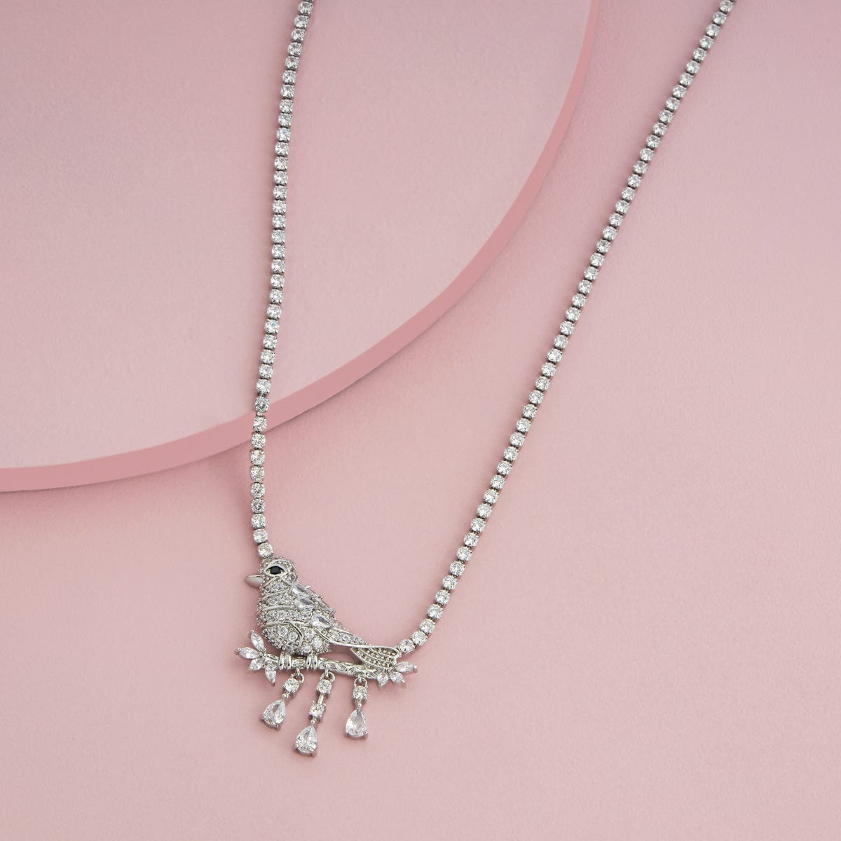 Trendy Zircon Necklace Trendy Necklace 192123