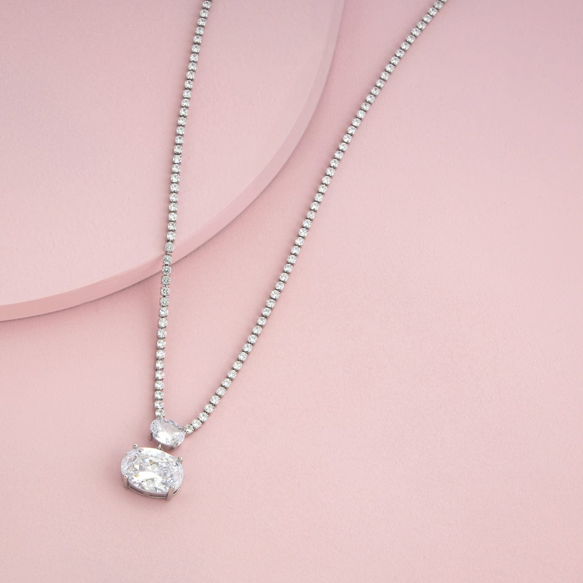 Trendy Zircon Necklace Trendy Necklace 192125
