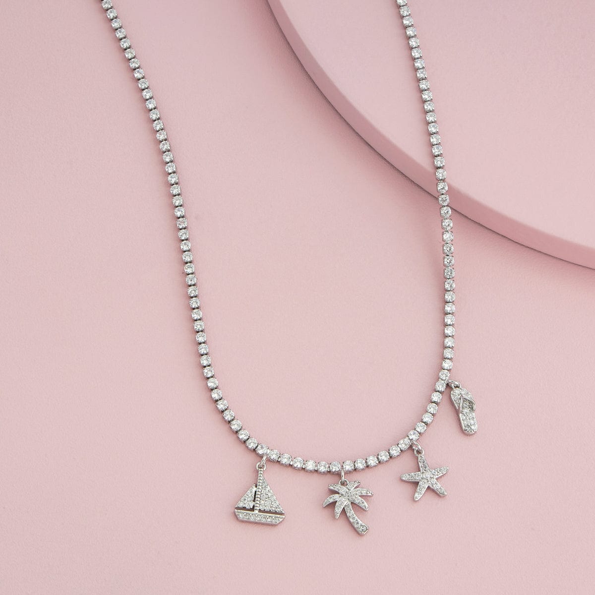 Trendy Zircon Necklace Trendy Necklace 192243