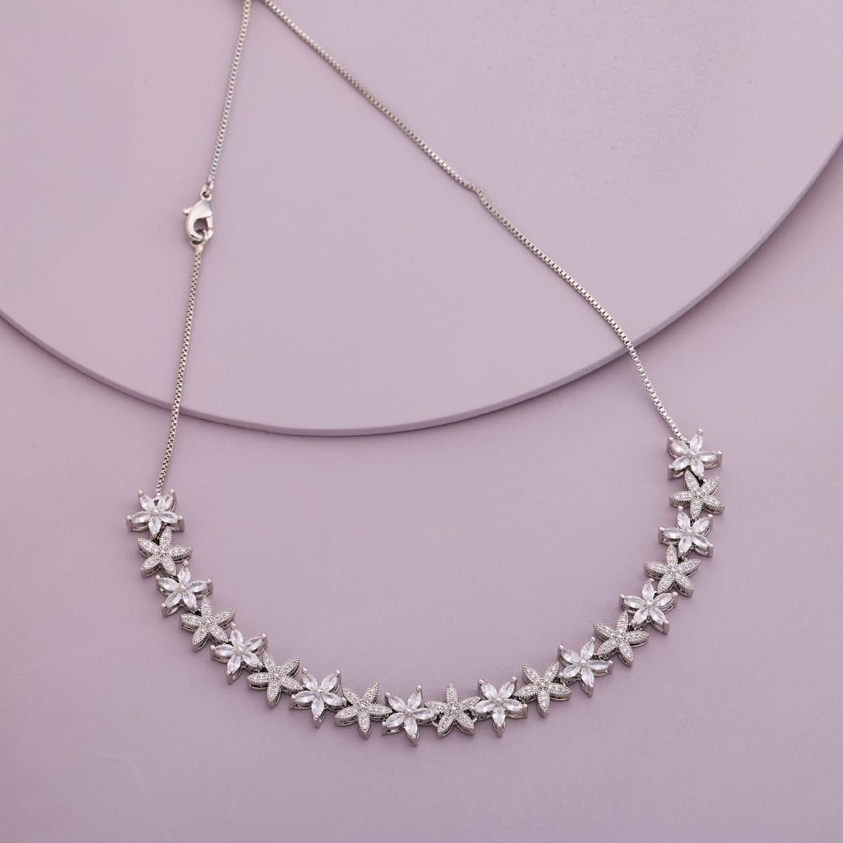 Trendy Zircon Necklace Trendy Necklace 195459