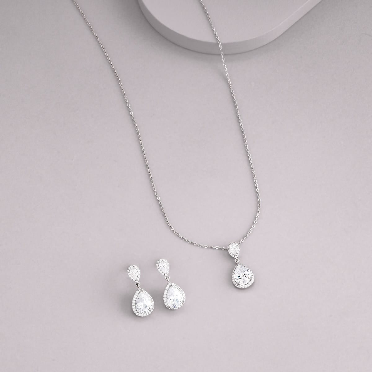 Trendy Zircon Necklace Trendy Necklace 195940
