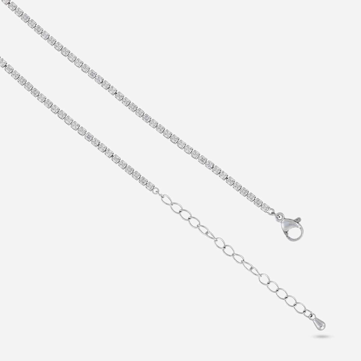 Trendy Zircon Necklace Trendy Necklace 198058