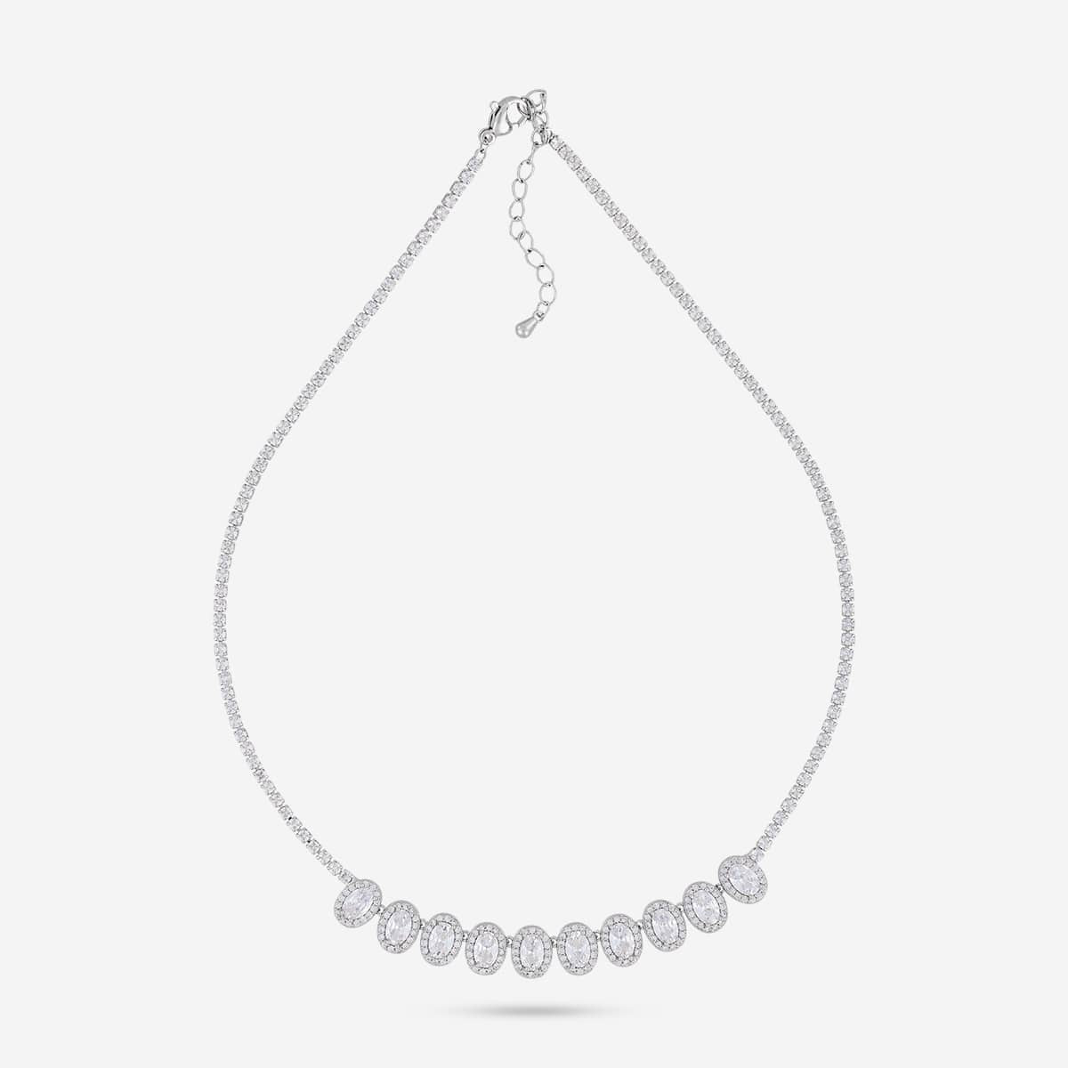 Trendy Zircon Necklace Trendy Necklace 198058