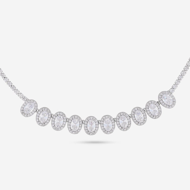 Trendy Zircon Necklace Trendy Necklace 198058