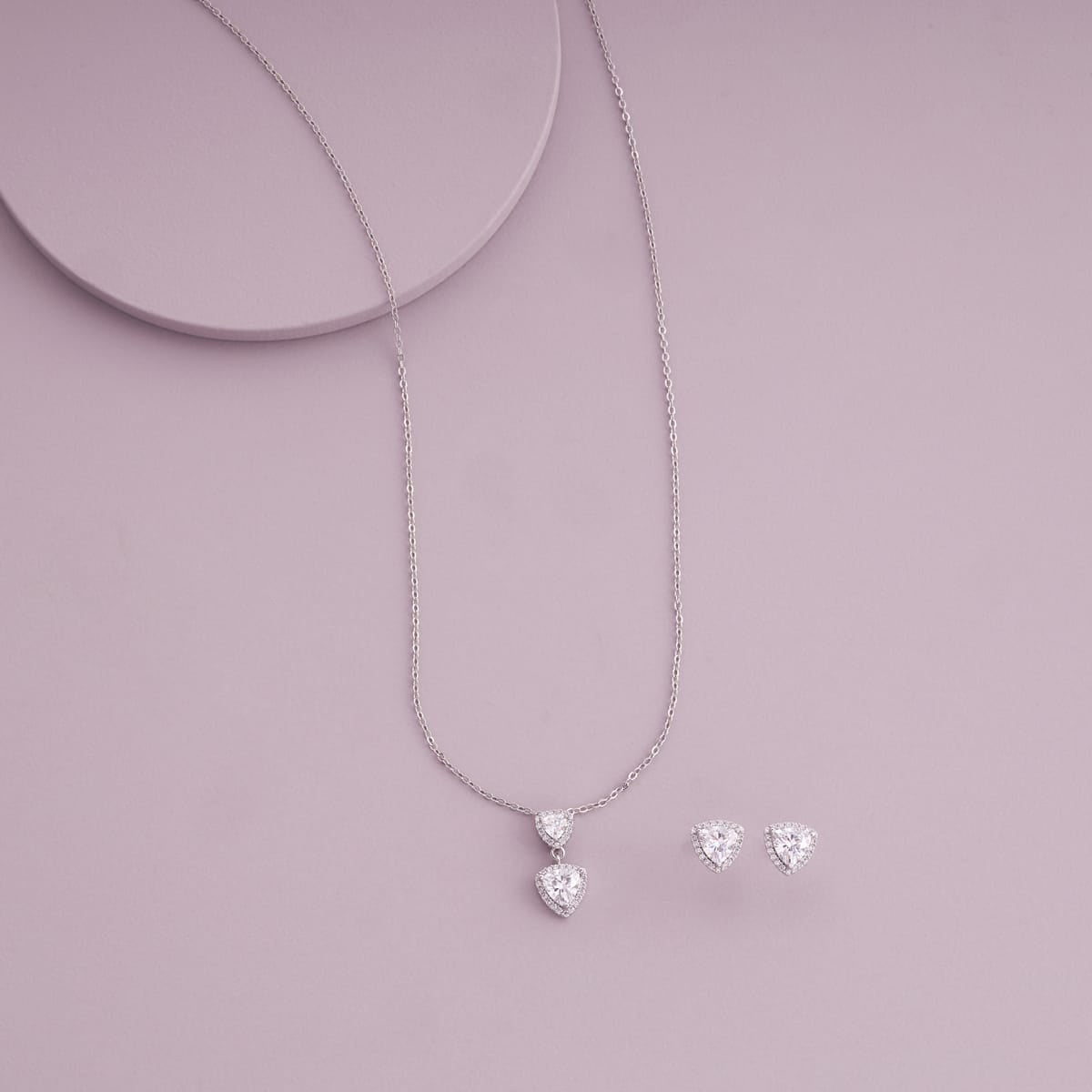 Trendy Zircon Necklace Trendy Necklace 199028