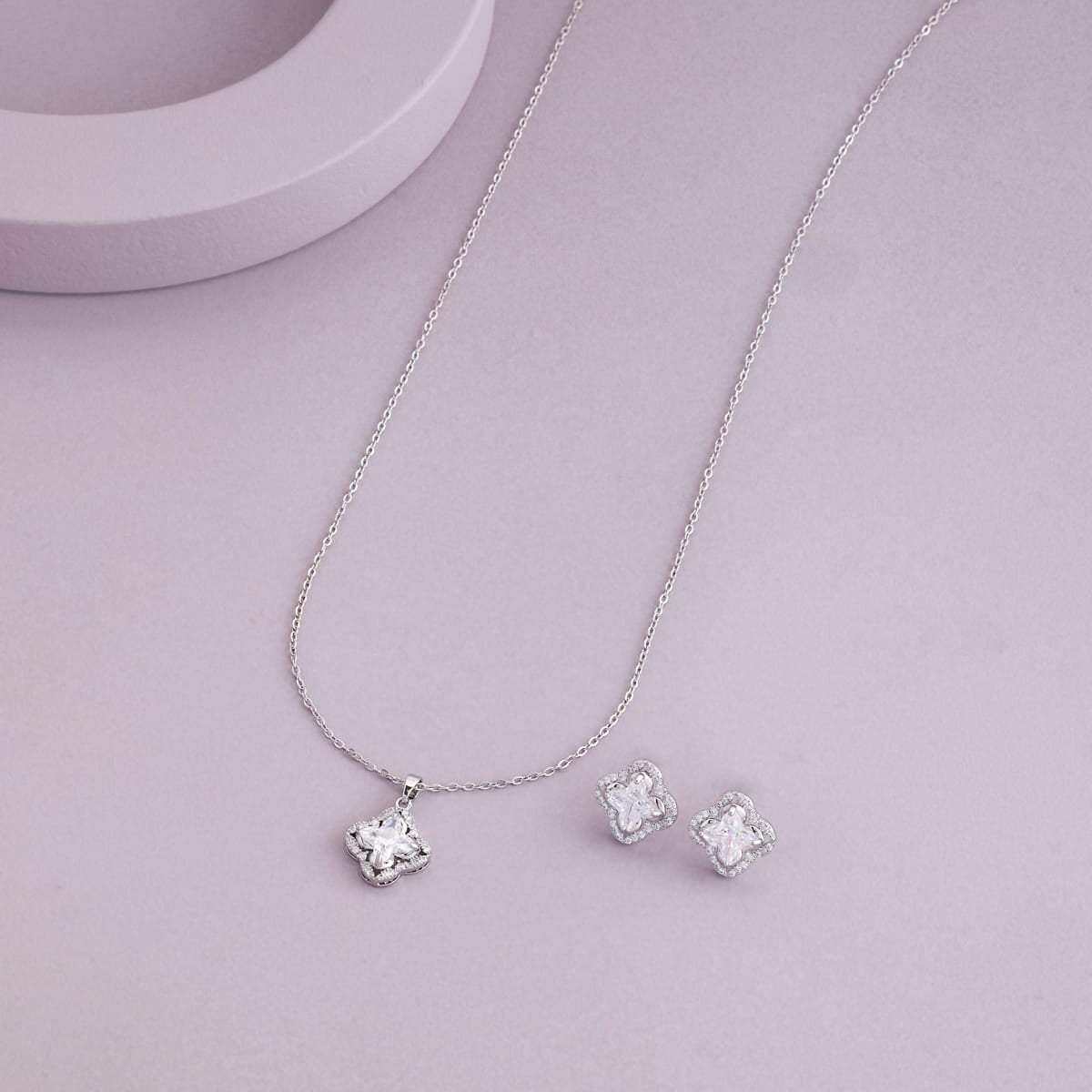 Trendy Zircon Necklace Trendy Necklace 203609