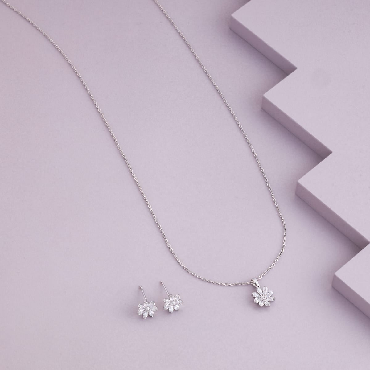 Trendy Zircon Necklace Trendy Necklace 203637