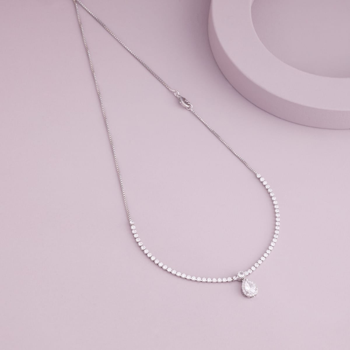 Trendy Zircon Necklace Trendy Necklace 204047