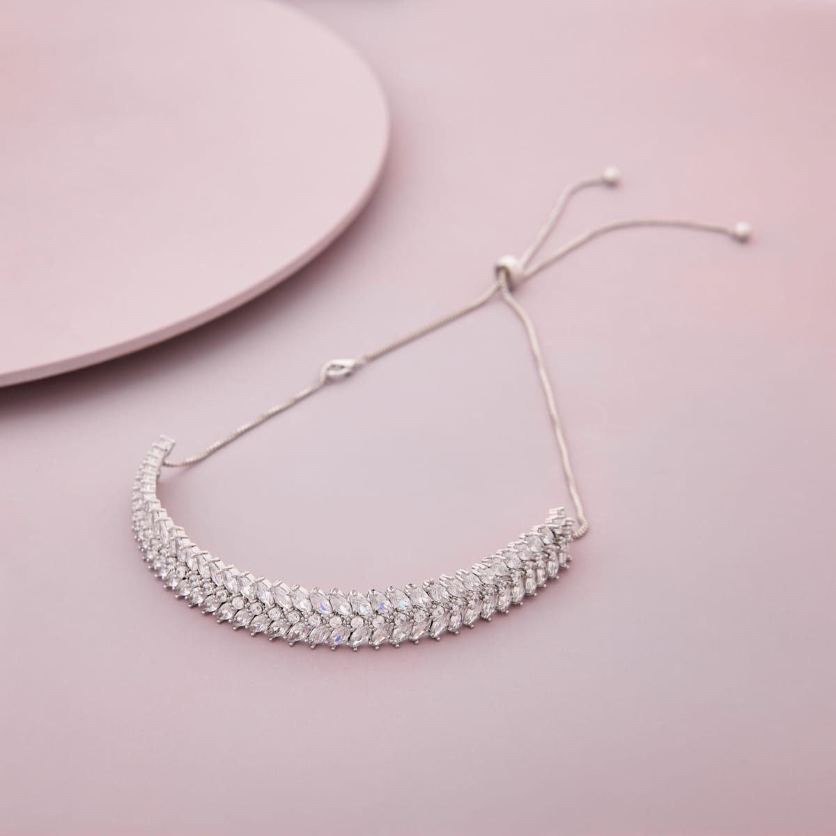 Trendy Zircon Necklace Trendy Necklace 204266