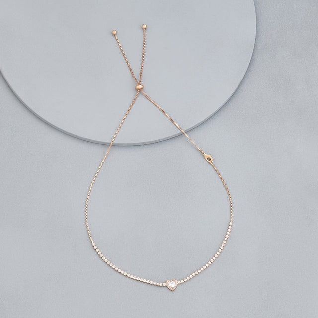 Trendy Zircon Necklace Trendy Necklace 162590