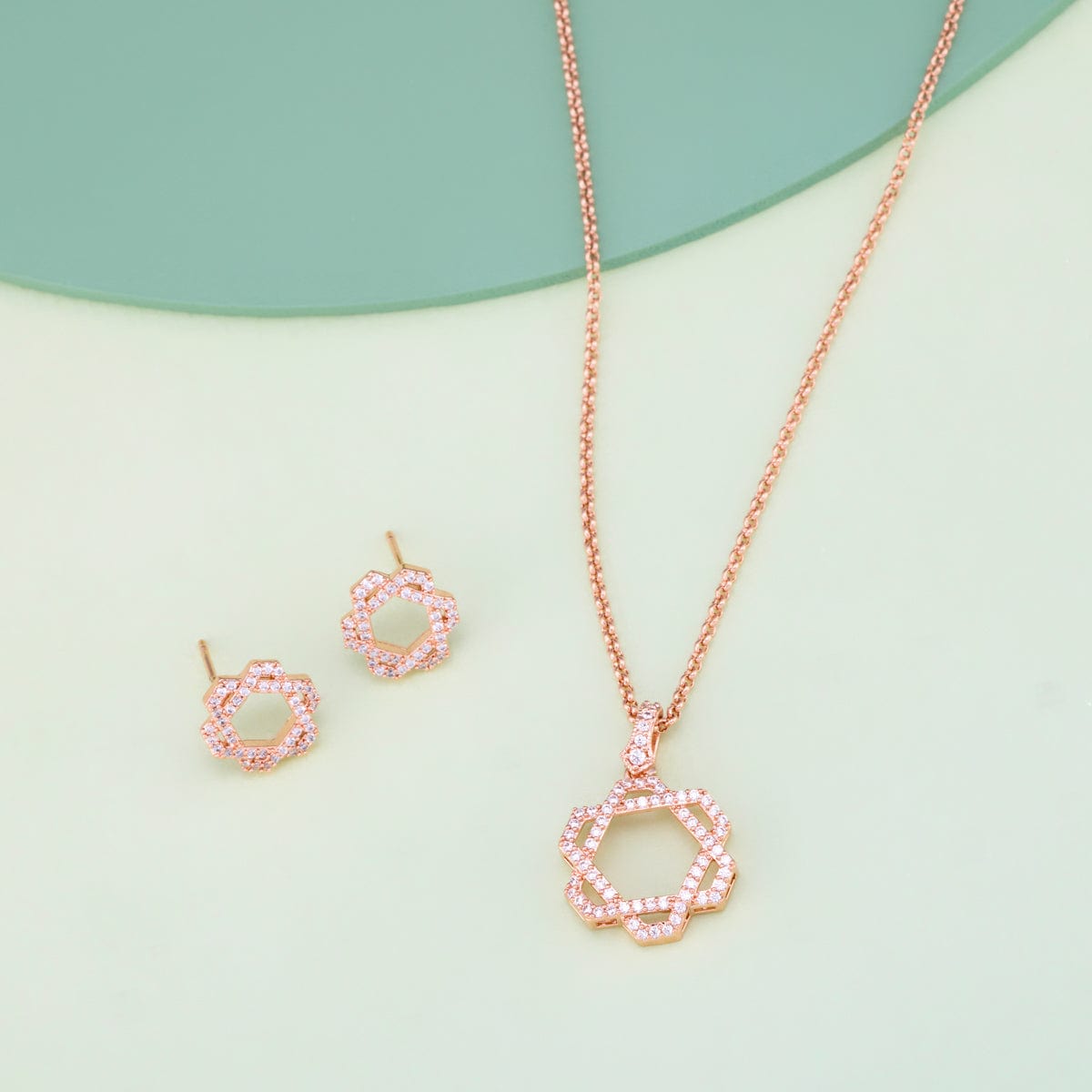 Trendy Zircon Necklace Trendy Necklace 185689