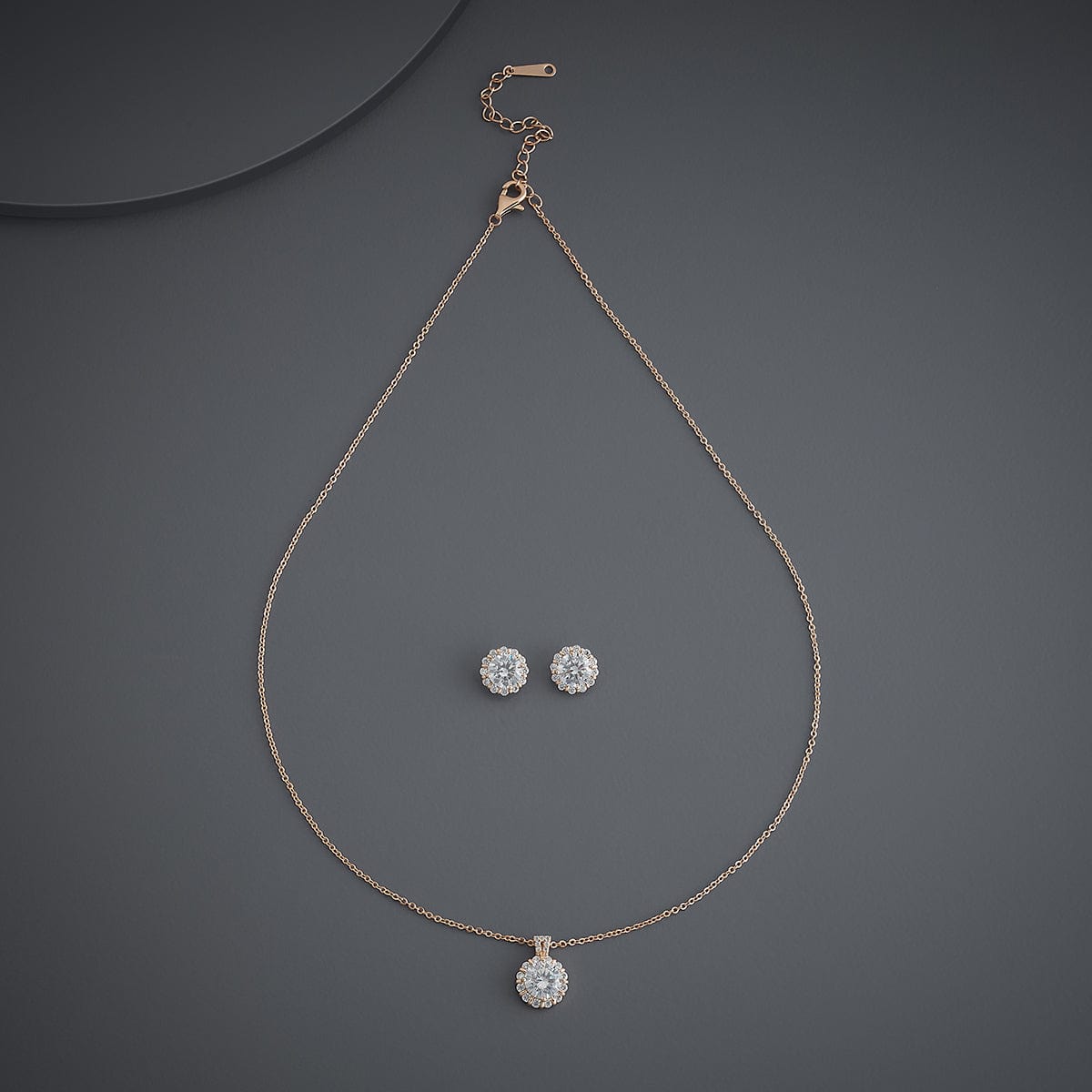 Trendy Zircon Necklace Trendy Necklace 186041