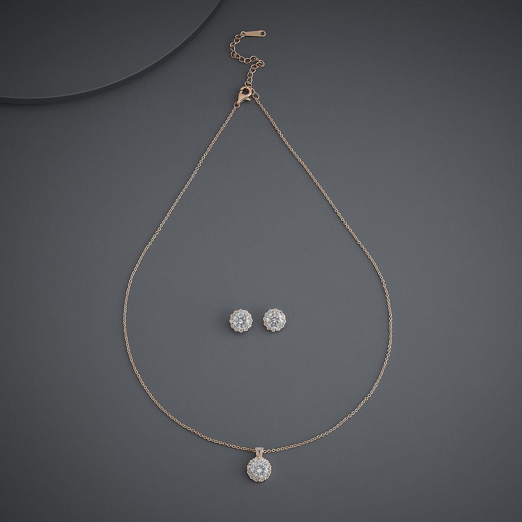 Trendy Zircon Necklace Trendy Necklace 186041