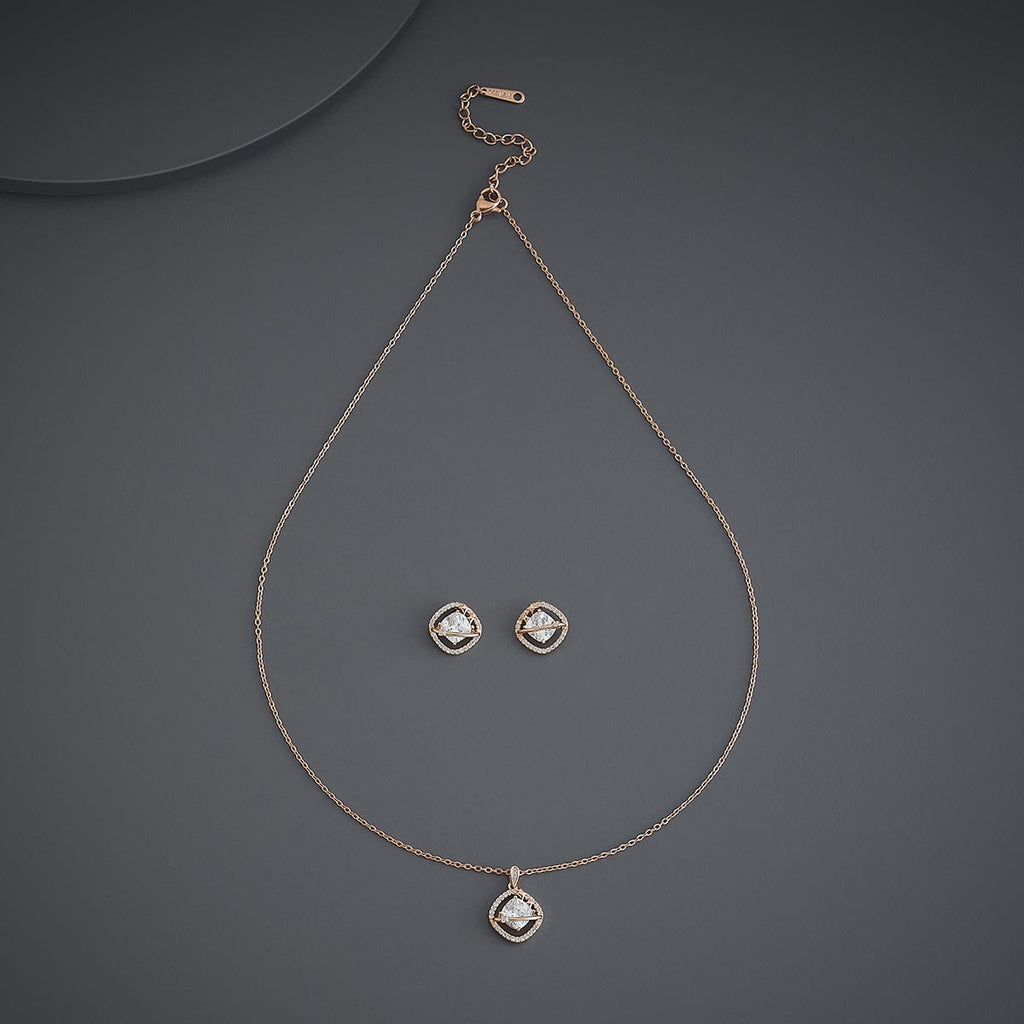 Trendy Zircon Necklace Trendy Necklace 186042