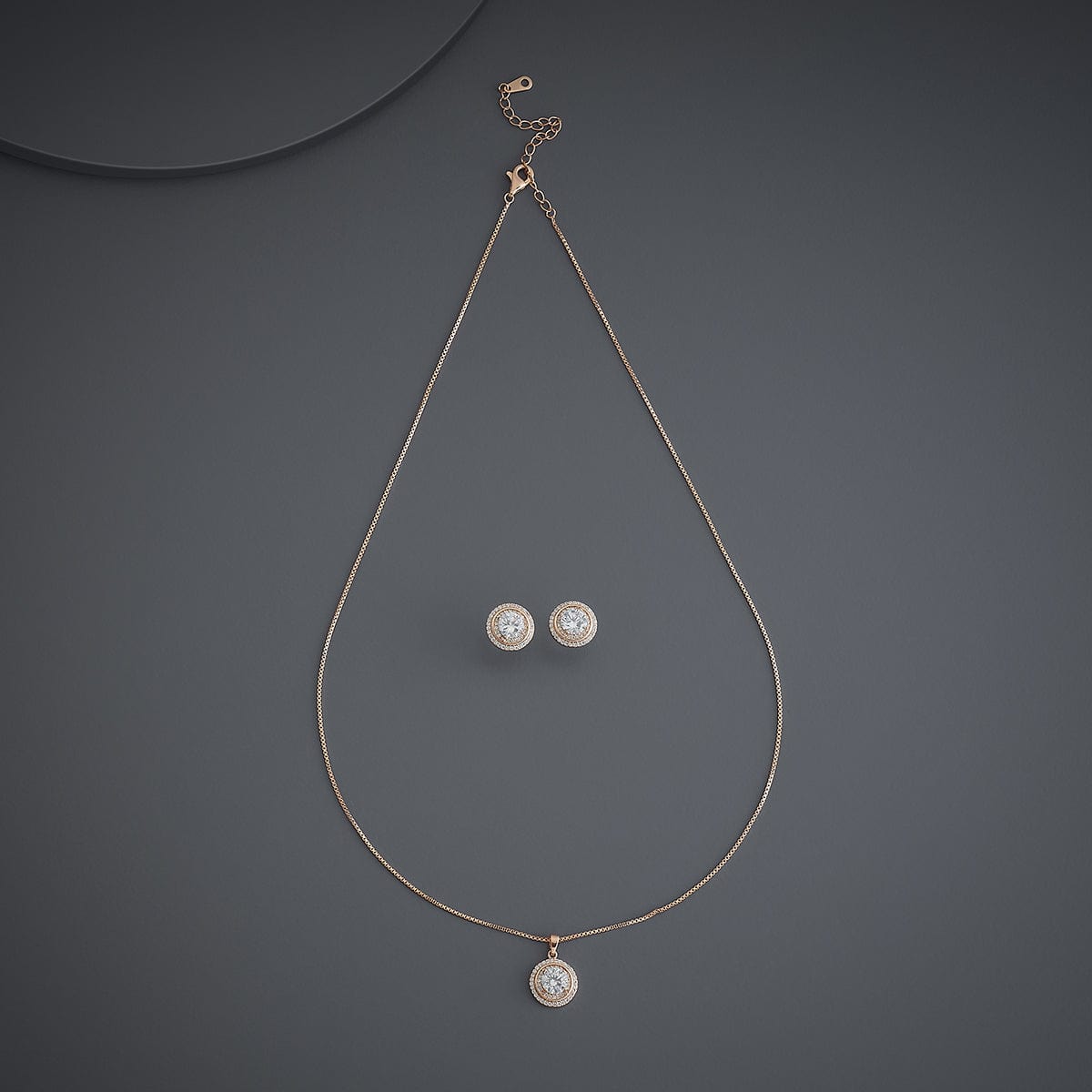 Trendy Zircon Necklace Trendy Necklace 186043