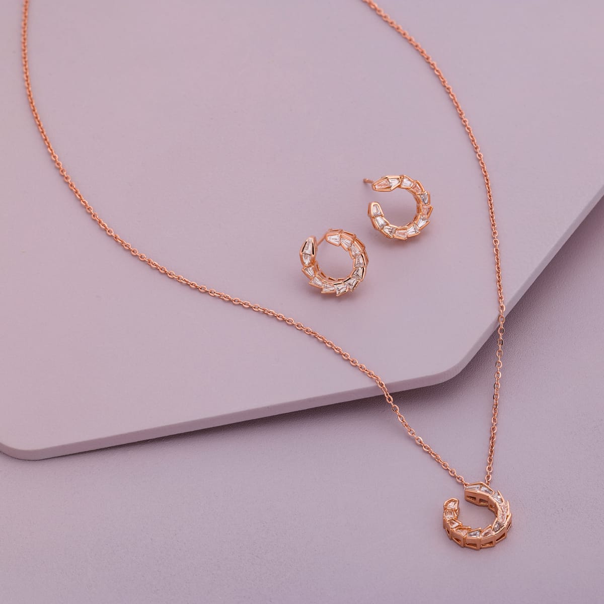 Trendy Zircon Necklace Trendy Necklace 186047