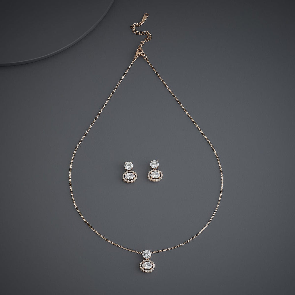 Trendy Zircon Necklace Trendy Necklace 186070