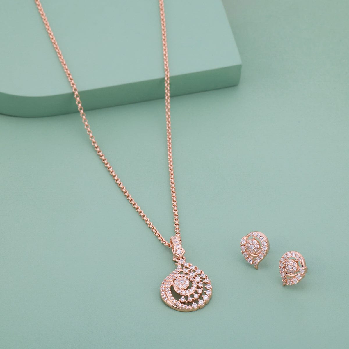 Trendy Zircon Necklace Trendy Necklace 186572