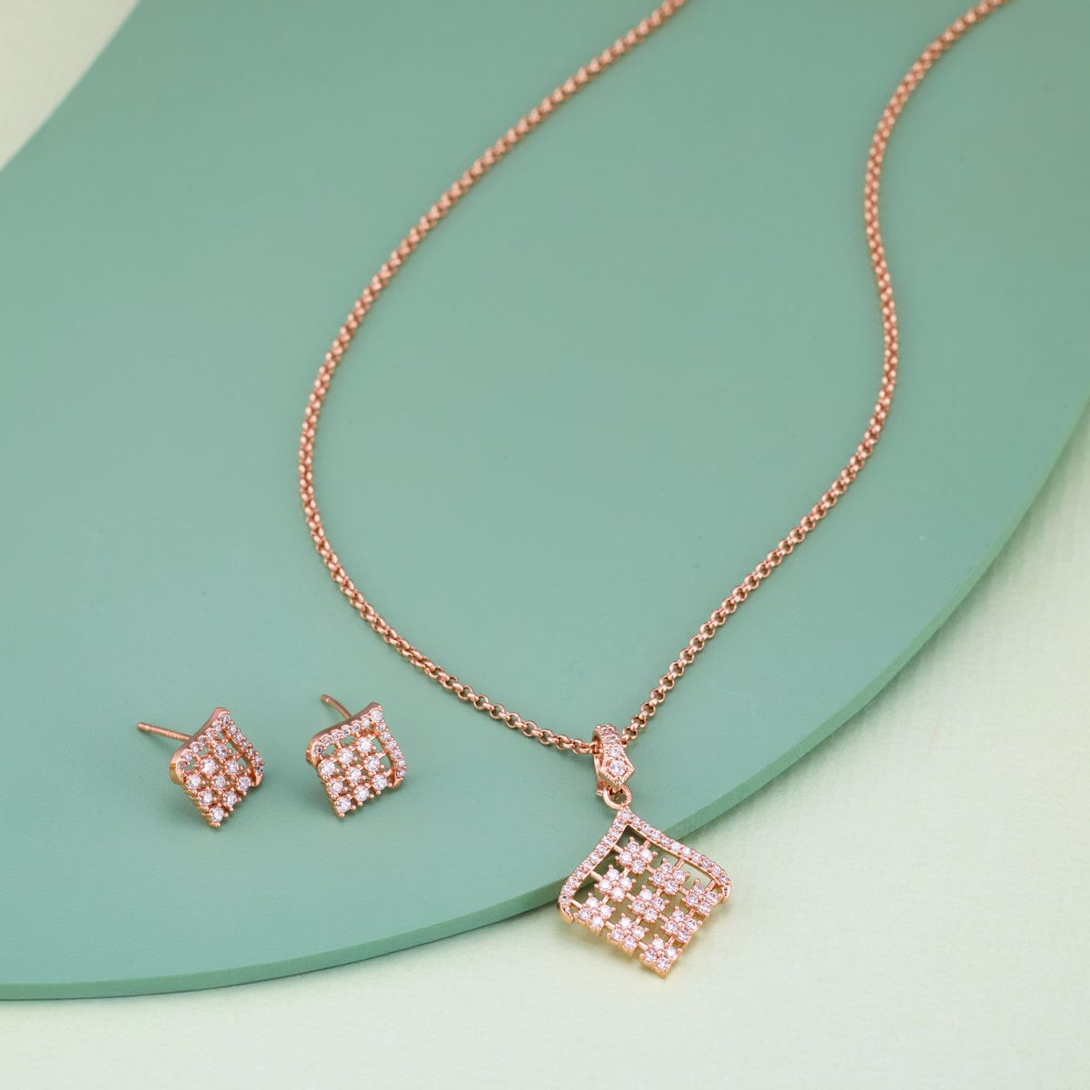 Trendy Zircon Necklace Trendy Necklace 186574