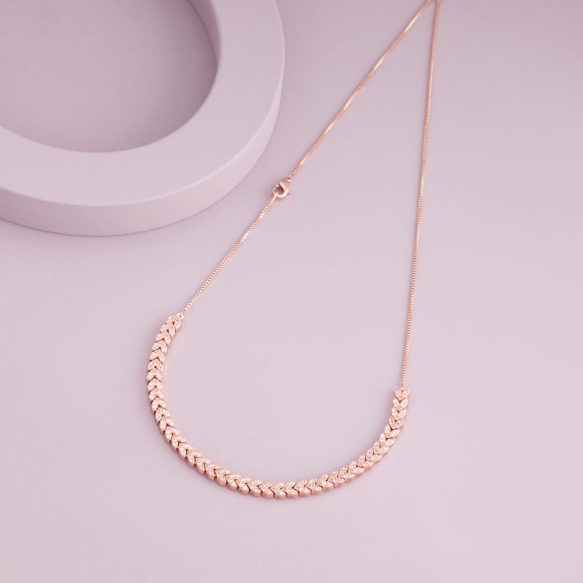 Trendy Zircon Necklace Trendy Necklace 195458