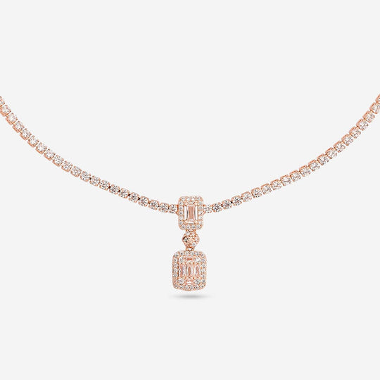 Trendy Zircon Necklace Trendy Necklace 195641