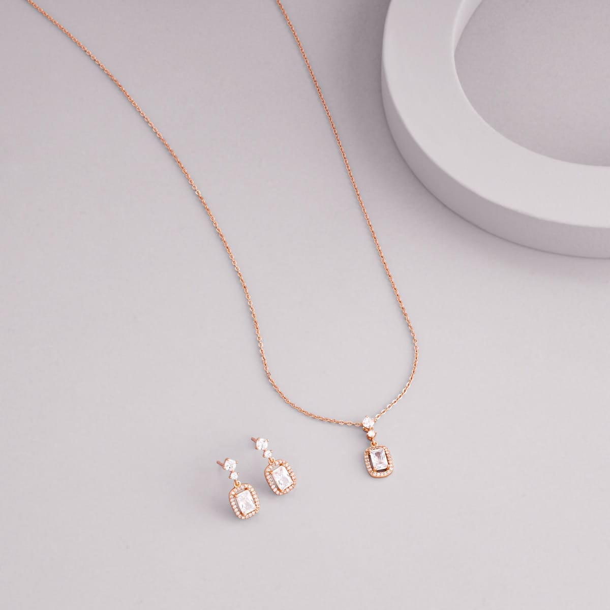 Trendy Zircon Necklace Trendy Necklace 196281