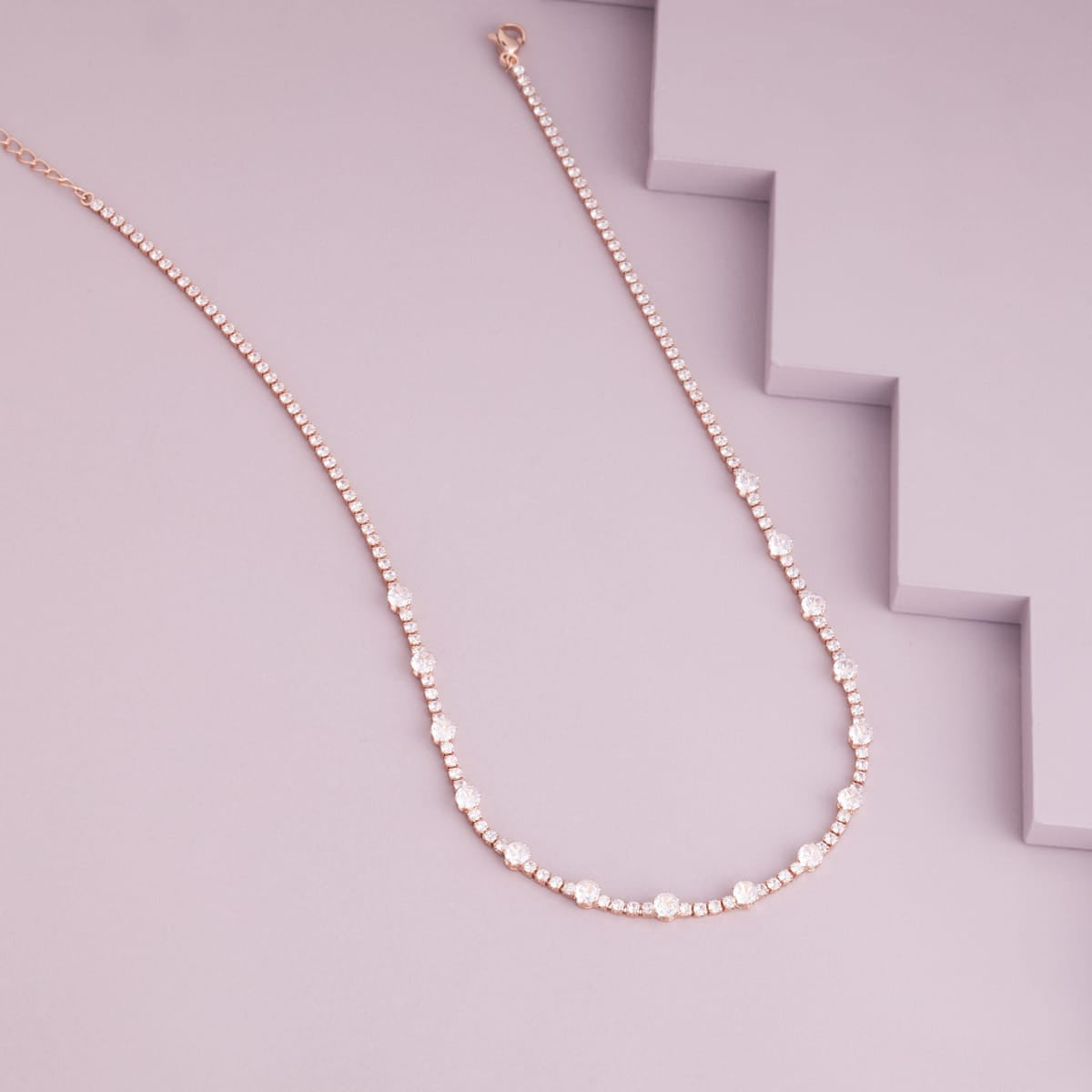 Trendy Zircon Necklace Trendy Necklace 198104