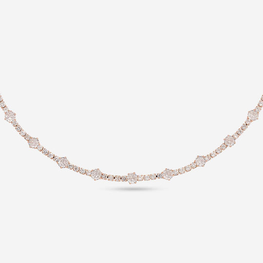 Trendy Zircon Necklace Trendy Necklace 198104