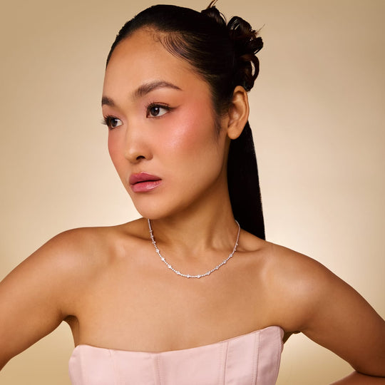 Trendy Zircon Necklace Trendy Necklace 198104