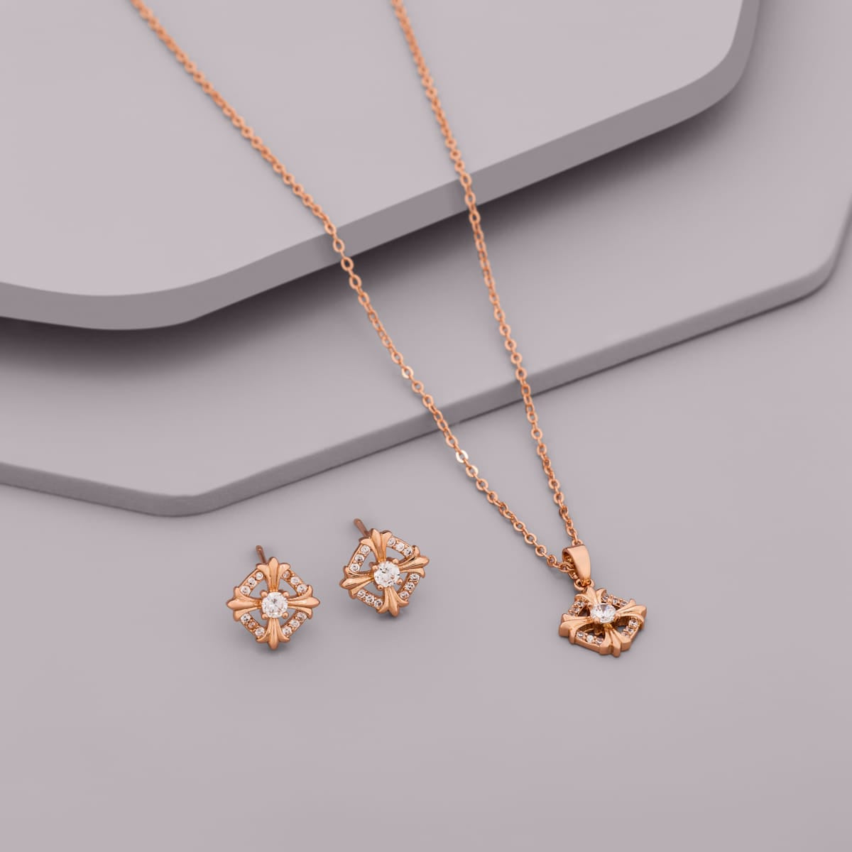 Trendy Zircon Necklace Trendy Necklace 199030