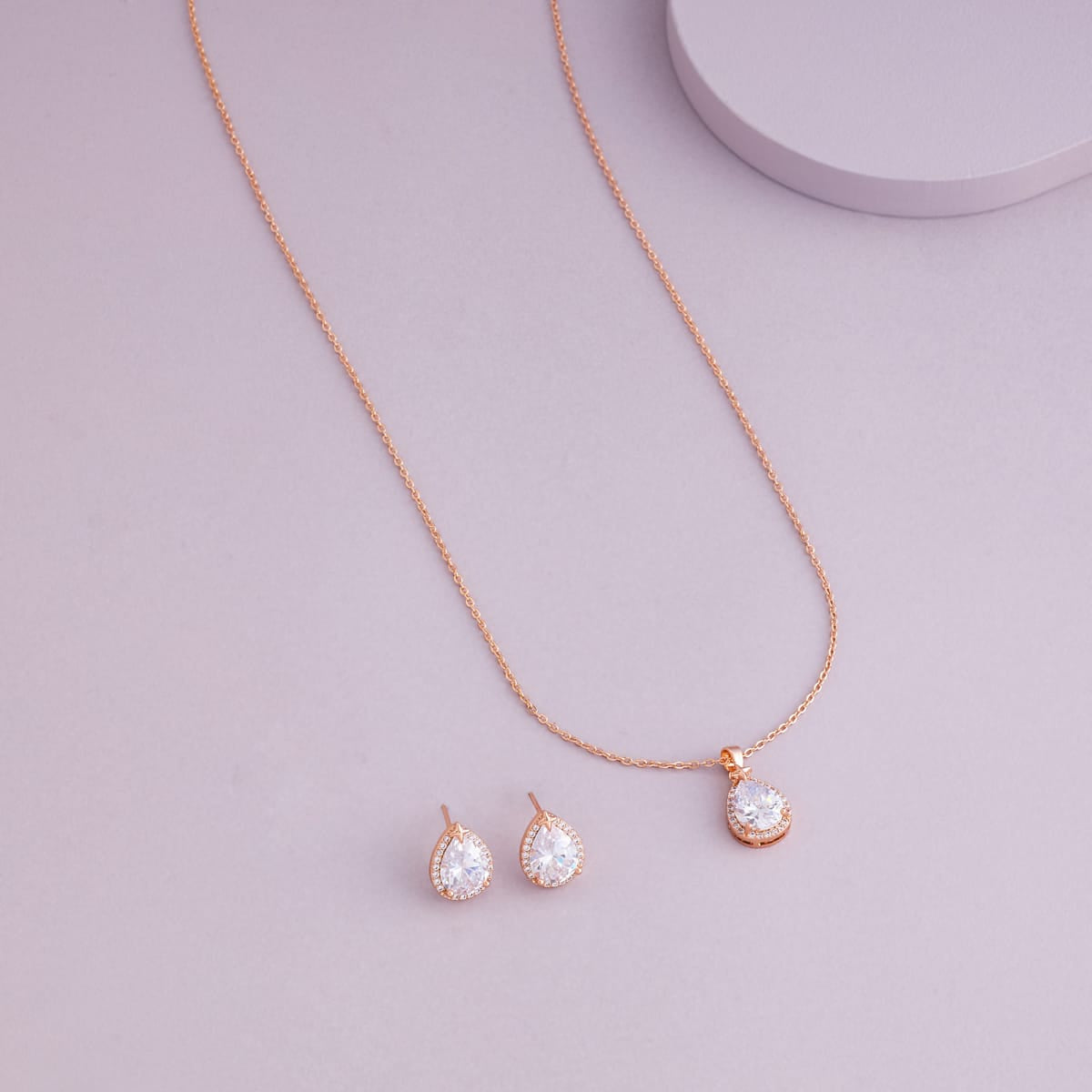 Trendy Zircon Necklace Trendy Necklace 203641