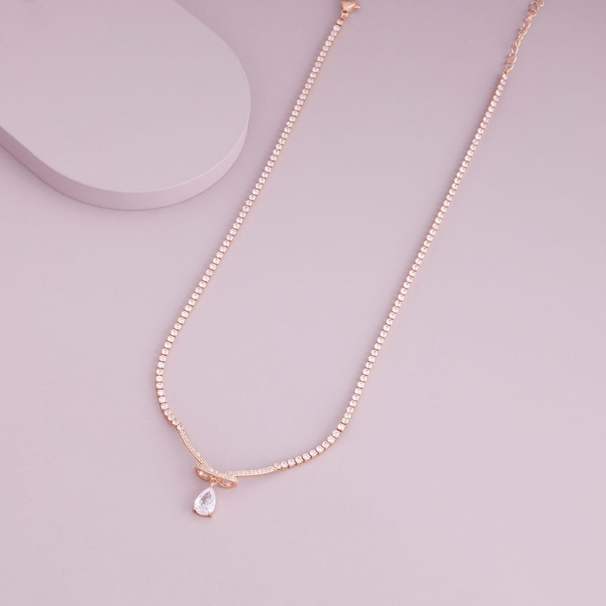 Trendy Zircon Necklace Trendy Necklace 204037