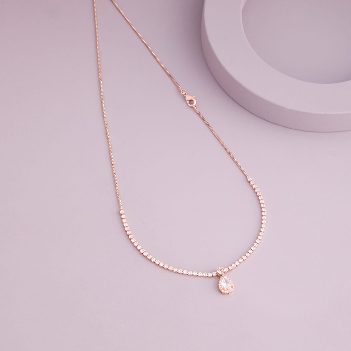 Trendy Zircon Necklace Trendy Necklace 204047