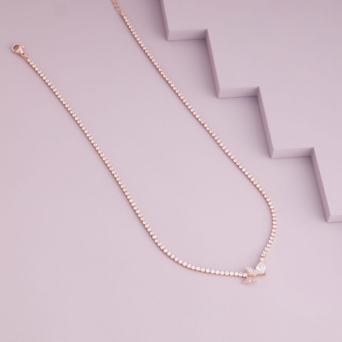 Trendy Zircon Necklace Trendy Necklace 204236