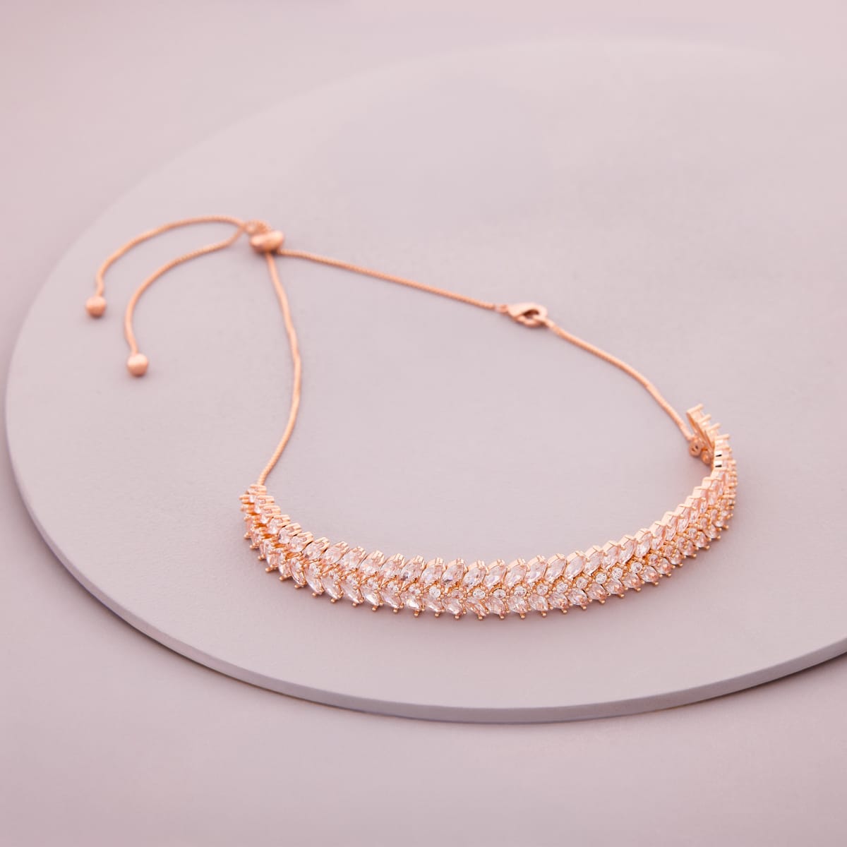 Trendy Zircon Necklace Trendy Necklace 204266