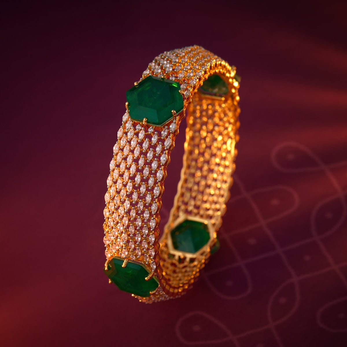 One Bangle Style Fancy Single Bangles | Shop Single Bangles for Ladies