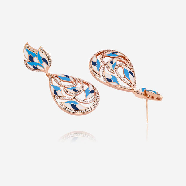 Zircon Earring Meenakari  Zircon Earring 169716