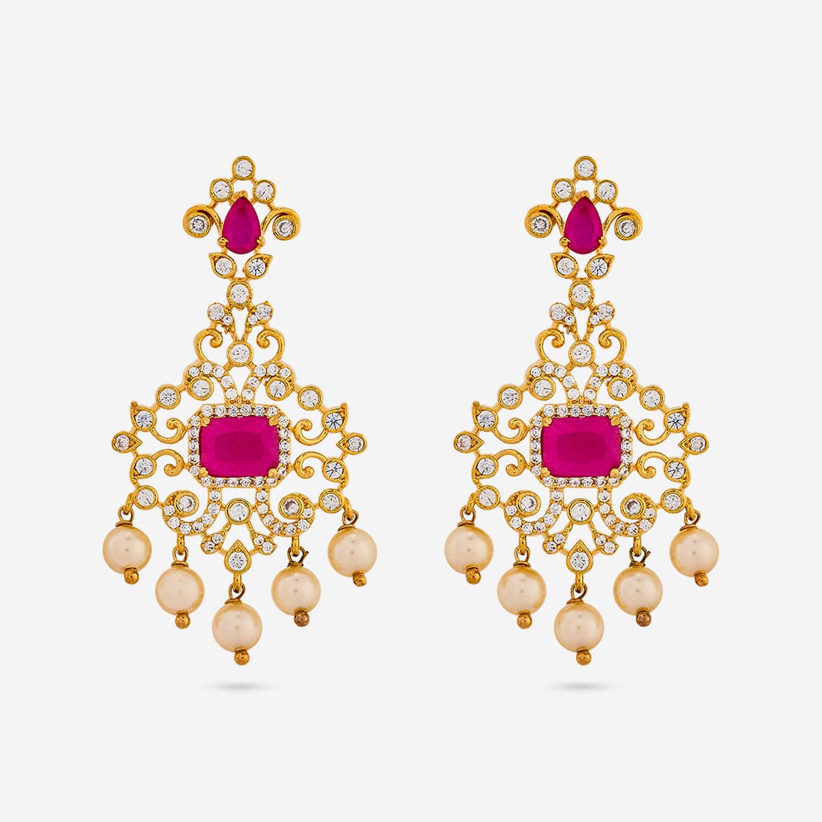Zircon Earring Zircon Earring 195236