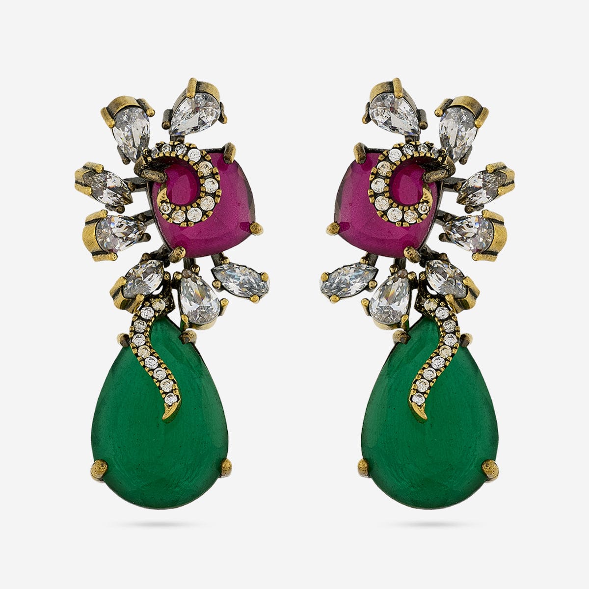 Zircon Earring Zircon Earring 190322