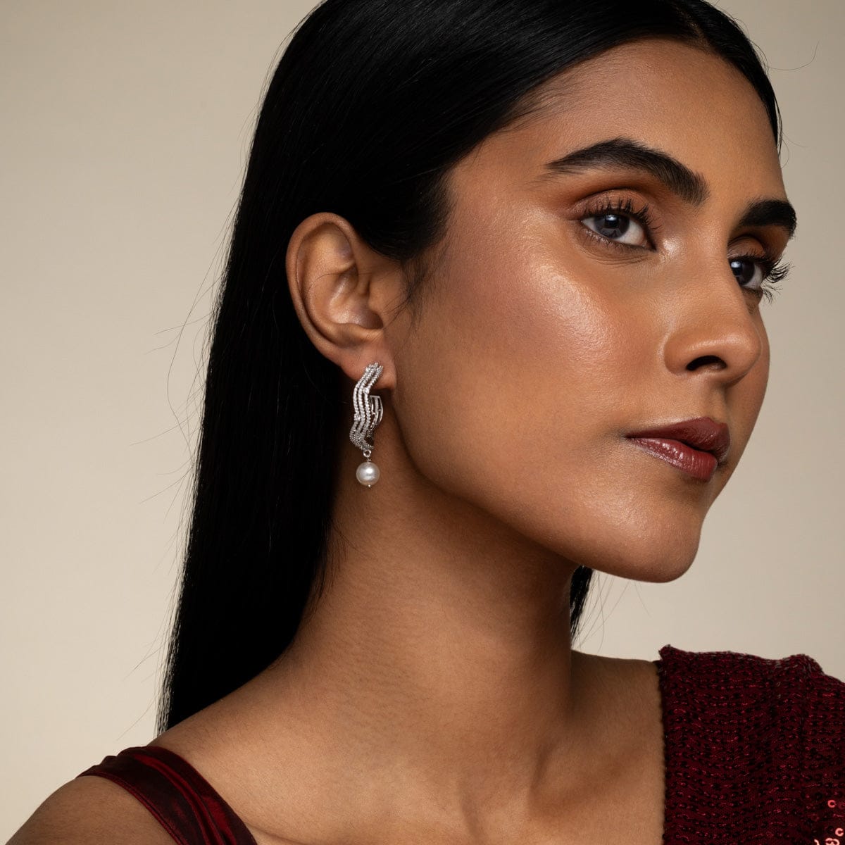 Zircon Earring Zircon Earring 191112