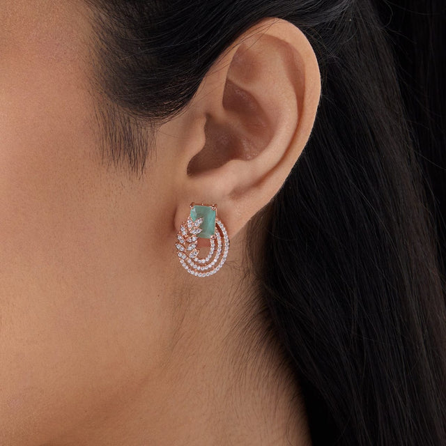 Zircon Earring Zircon Earring 160458