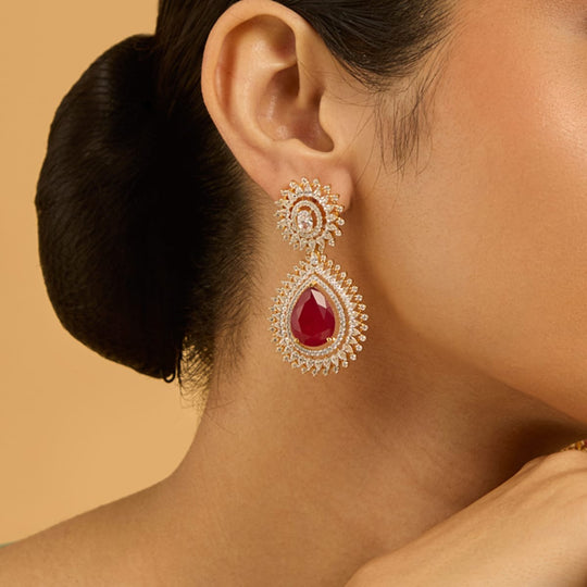 Zircon Earring Zircon Earring 178494