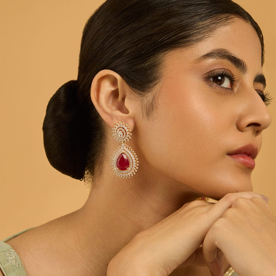 Zircon Earring Zircon Earring 178494
