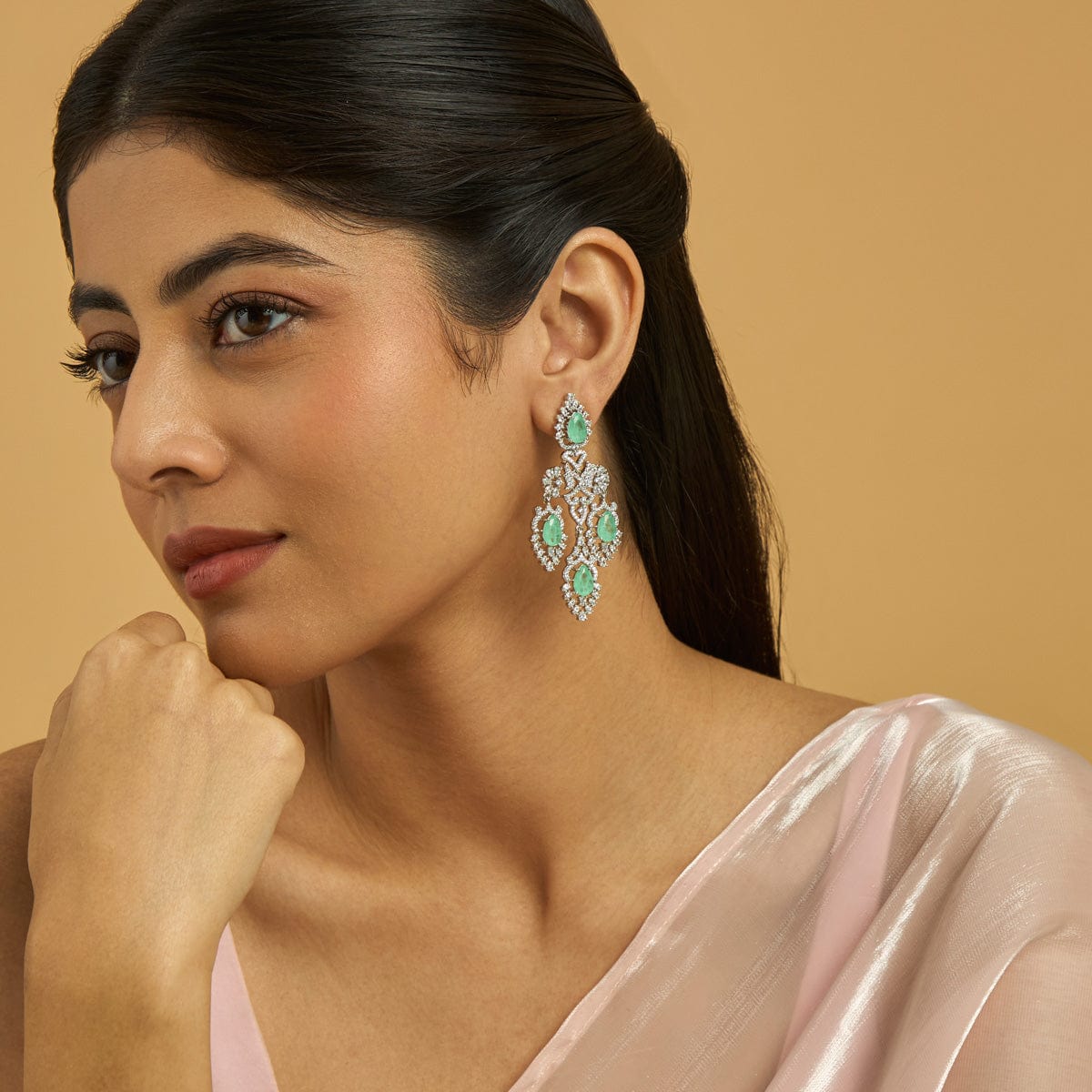 Zircon Earring Zircon Earring 180695