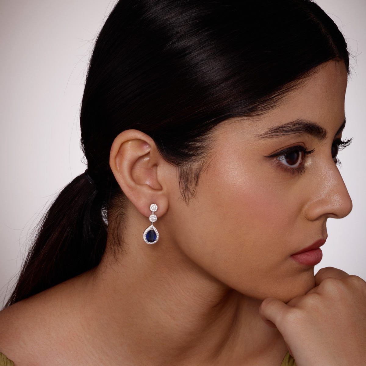 Zircon Earring Zircon Earring 190316