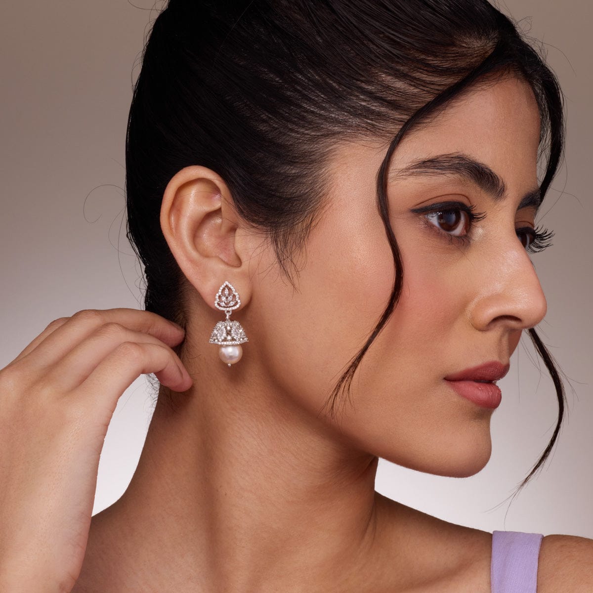 Zircon Earring Zircon Earring 190318