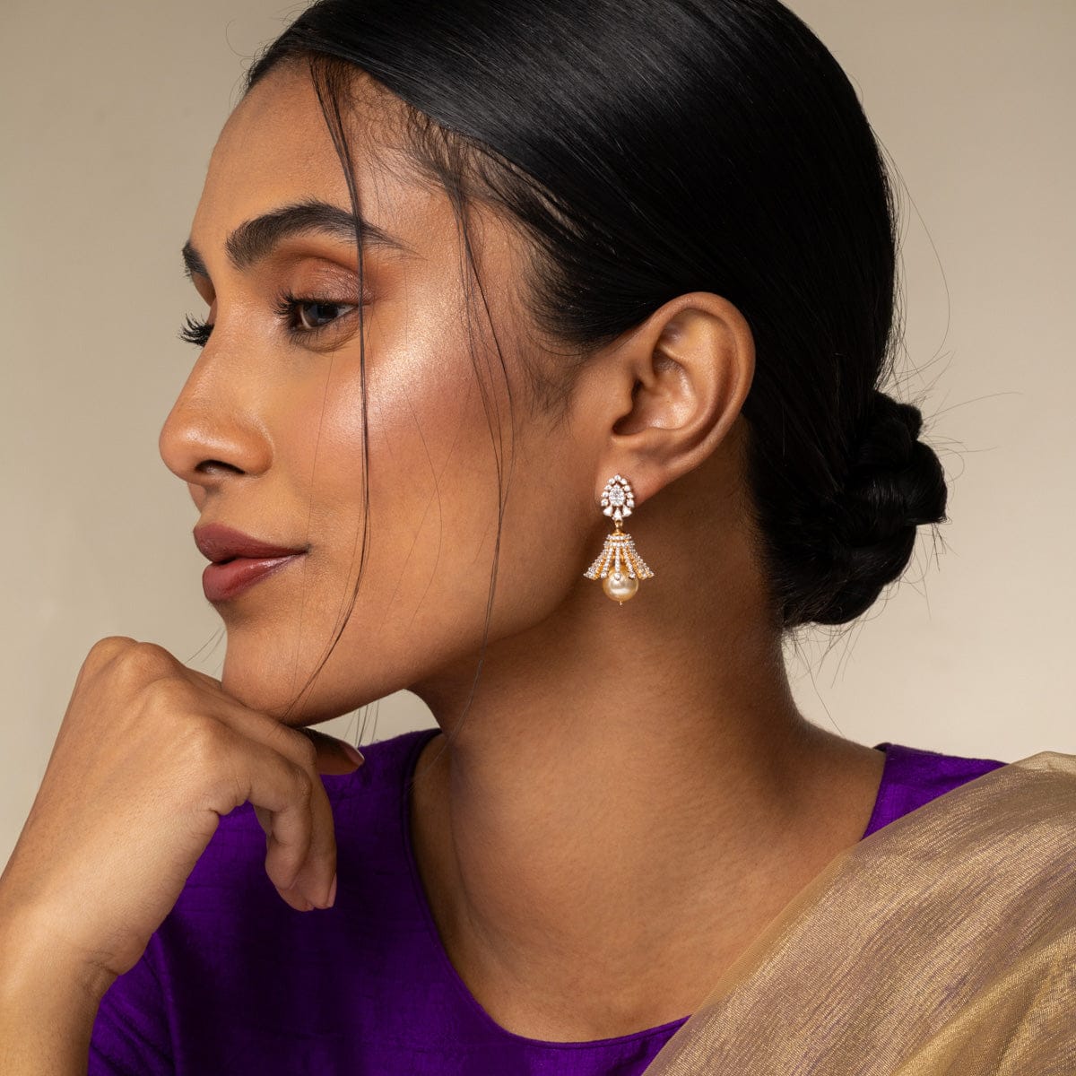 Zircon Earring Zircon Earring 190319